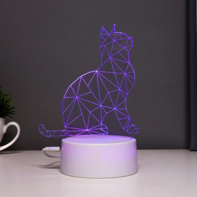 Ночник Risalux Кот сидя / 6923341