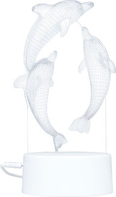 Ночник Risalux Дельфины / 6923339 - фото