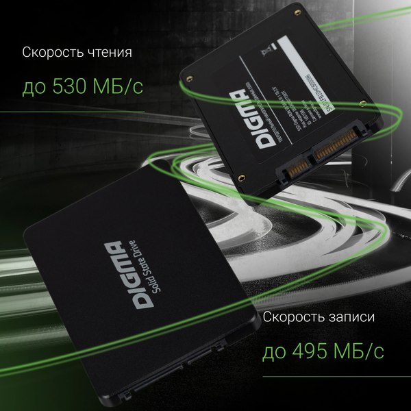 SSD диск Digma Run S9 1TB DGSR2001TS93T