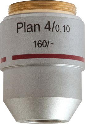 Объектив для микроскопа Levenhuk MED 4x / 76068 - фото