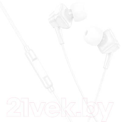 Наушники-гарнитура Hoco M113 Lightning - фото