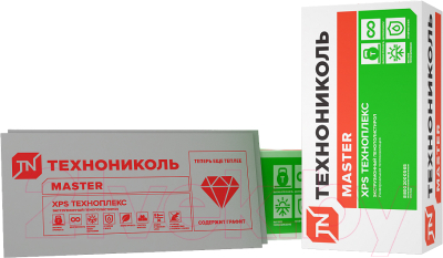 Плита теплоизоляционная Технониколь Техноплекс 1180x580x100-L - фото