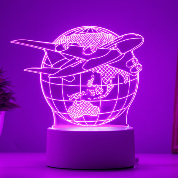 Ночник Risalux Самолет / 4438007