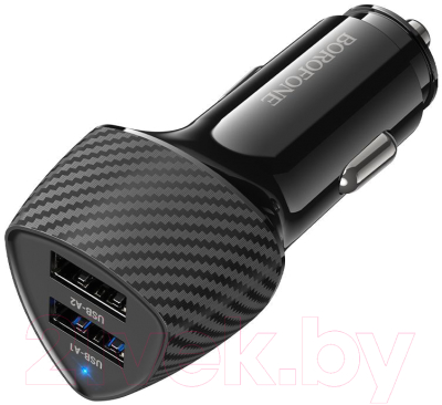 Адаптер питания автомобильный Borofone BZ31A