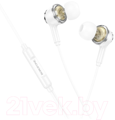 Наушники-гарнитура Borofone BM90 Lightning