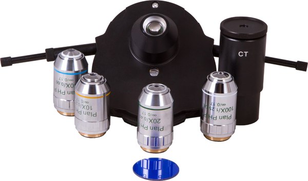 Фазово-контрастное устройство для микроскопа Levenhuk M500 / 73354 - фото