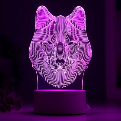 Ночник Risalux Волк / 2553966