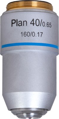 Объектив для микроскопа Levenhuk MED 40x / 76071 - фото