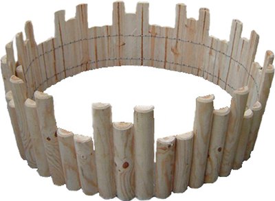 Изгородь декоративная Массив-Древ Василек D60x300x2500 - фото