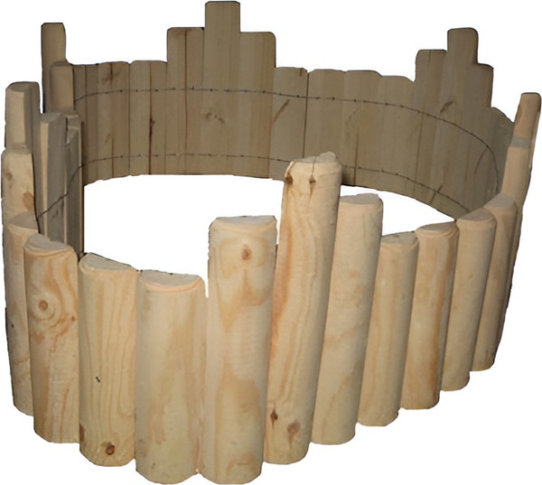 Изгородь декоративная Массив-Древ Нарцисс D60x300x2500 - фото