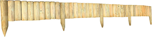 Бордюр садовый Массив-Древ 5/30/250 D50x450x2500 - фото