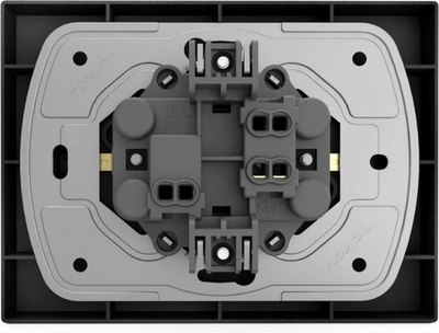 Розетка Tokov Electric Pixel TKE-PX-R2FZSF-C14