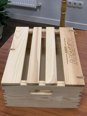 Ящик для хранения Массив-Древ Ловкач 8061.3 297x397x147