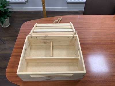 Ящик для хранения Массив-Древ Ловкач 8061.3 297x397x147