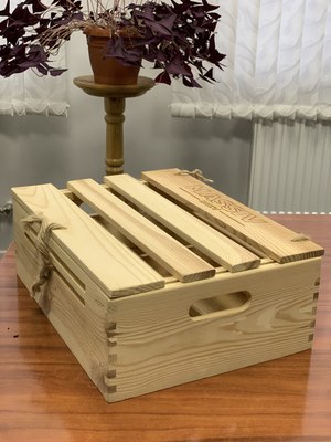 Ящик для хранения Массив-Древ Ловкач 8061.3 297x397x147