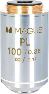 Объектив для микроскопа Magus SF100 DRY 100х/0.80 Plan Pol / 83452 - фото
