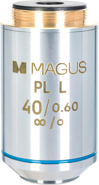 Объектив для микроскопа Magus 40PLL 40х/0.60 Plan L WD 398мм / 83462 - фото