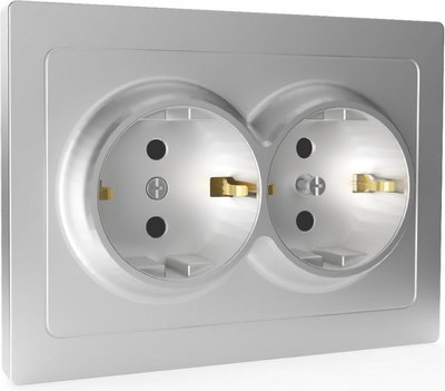 Розетка Tokov Electric Pixel TKE-PX-R2FZSF-C03