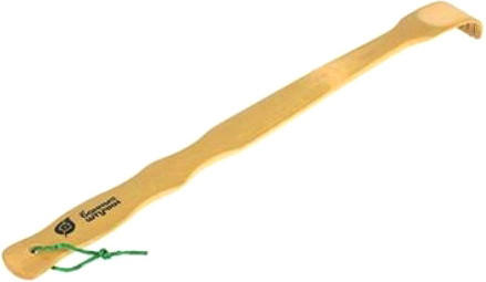 Массажер механический Банные Штучки Бамбуковая ручка для спины / 40164 - фото