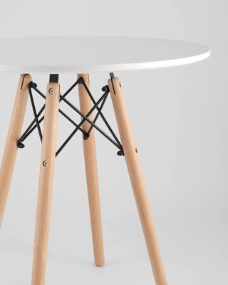 Обеденный стол Stool Group Eames DSW D70 (белый)