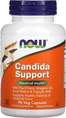 Пищевая добавка NOW Флора Баланс Candida Support - фото