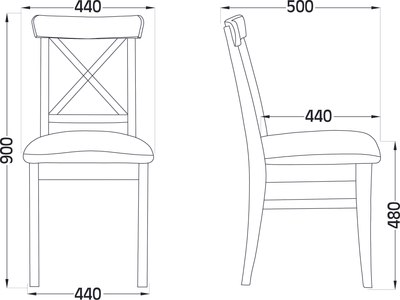Стул Лидер Мебель Ингольф