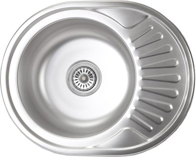 Мойка кухонная AKS Овальная 57x45 - фото