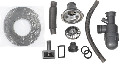 Мойка кухонная AKS Овальная 57x45