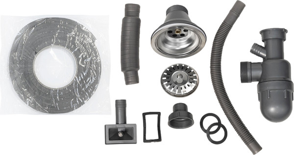 Мойка кухонная AKS Овальная 57x45