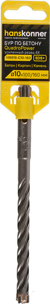 Бур Hanskonner Quadro power / H9019-C10-160 - фото