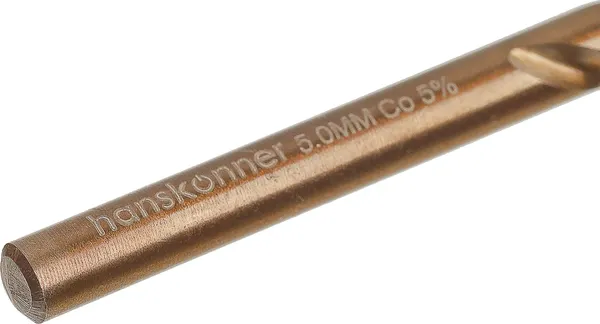 Сверло Hanskonner Cobalt / H1055-M050-86