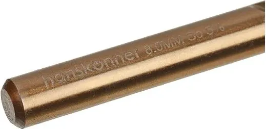 Сверло Hanskonner Cobalt / H1055-M080-117