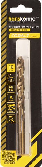 Сверло Hanskonner Cobalt / H1055-M100-133