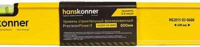 Уровень строительный Hanskonner HK2015-03-0600