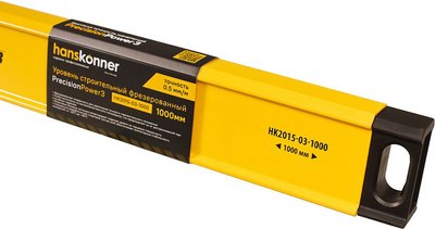 Уровень строительный Hanskonner HK2015-03-1000