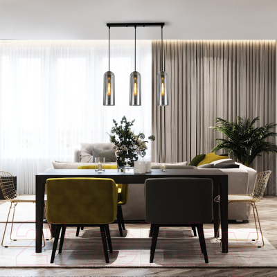 Люстра ESCADA 10195/3S (Smoke)