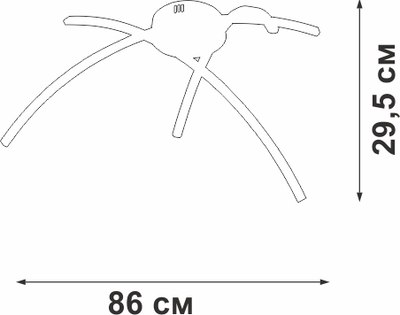 Люстра Vitaluce V2709-1/3PL