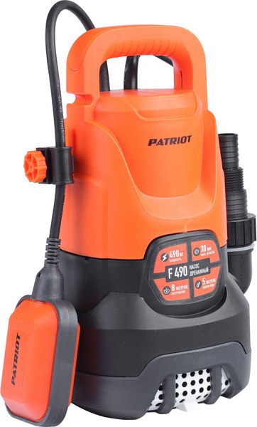 Дренажный насос PATRIOT F 490