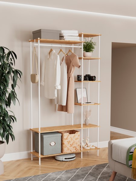 Секция в прихожую ЗМИ НеШкаф / ГСНШ47 (белый)