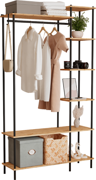 Секция в прихожую ЗМИ НеШкаф / ГСНШ47 (черный) - фото