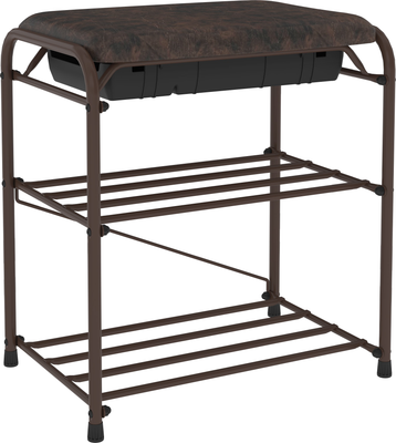 Полка для обуви ЗМИ Альфа 13 С сиденьем С ящиком / ПДОА13СЯ - фото