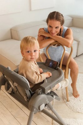 Стульчик для кормления Martin Noir Dory