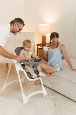 Стульчик для кормления Martin Noir Dory