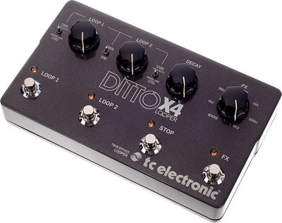 Педаль электрогитарная TC Electronic Ditto x4 Looper