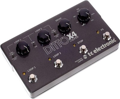 Педаль электрогитарная TC Electronic Ditto x4 Looper