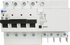 Дифференциальный автомат ЭКМ АД14-42C16-АC-УХЛ4 4.5кА / 330686 - фото
