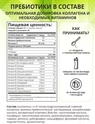 Коллаген 1WIN С пребиотиками