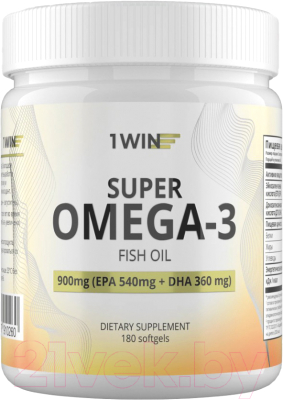 Жирные кислоты 1WIN Омега 3 - фото