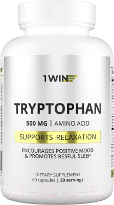 L-триптофан 1WIN 60 капсул - фото