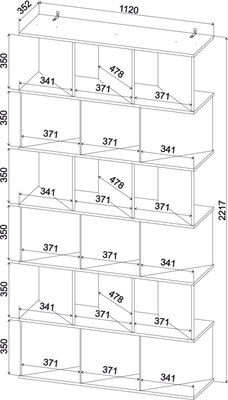 Стеллаж Интерлиния Skill-31